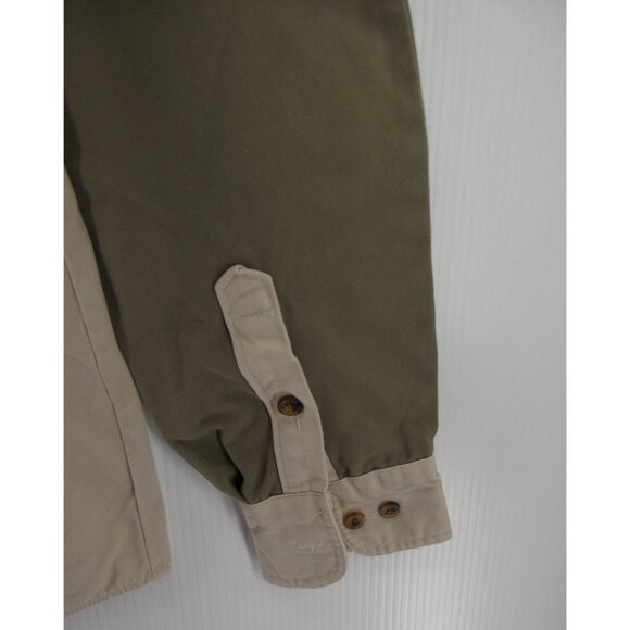 VINTAGE Cabelas Shirt Large Heavyweight Field Hunting Shooting 90s * - Picture 3 of 14